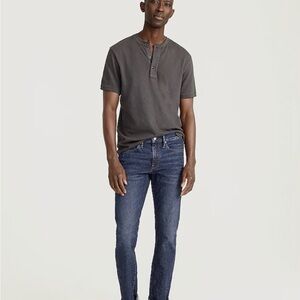 J. Crew Men's Dark Blue Slim Jeans